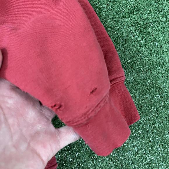 2000s Red Nike Spell out Crewneck - Picture 7 of 8